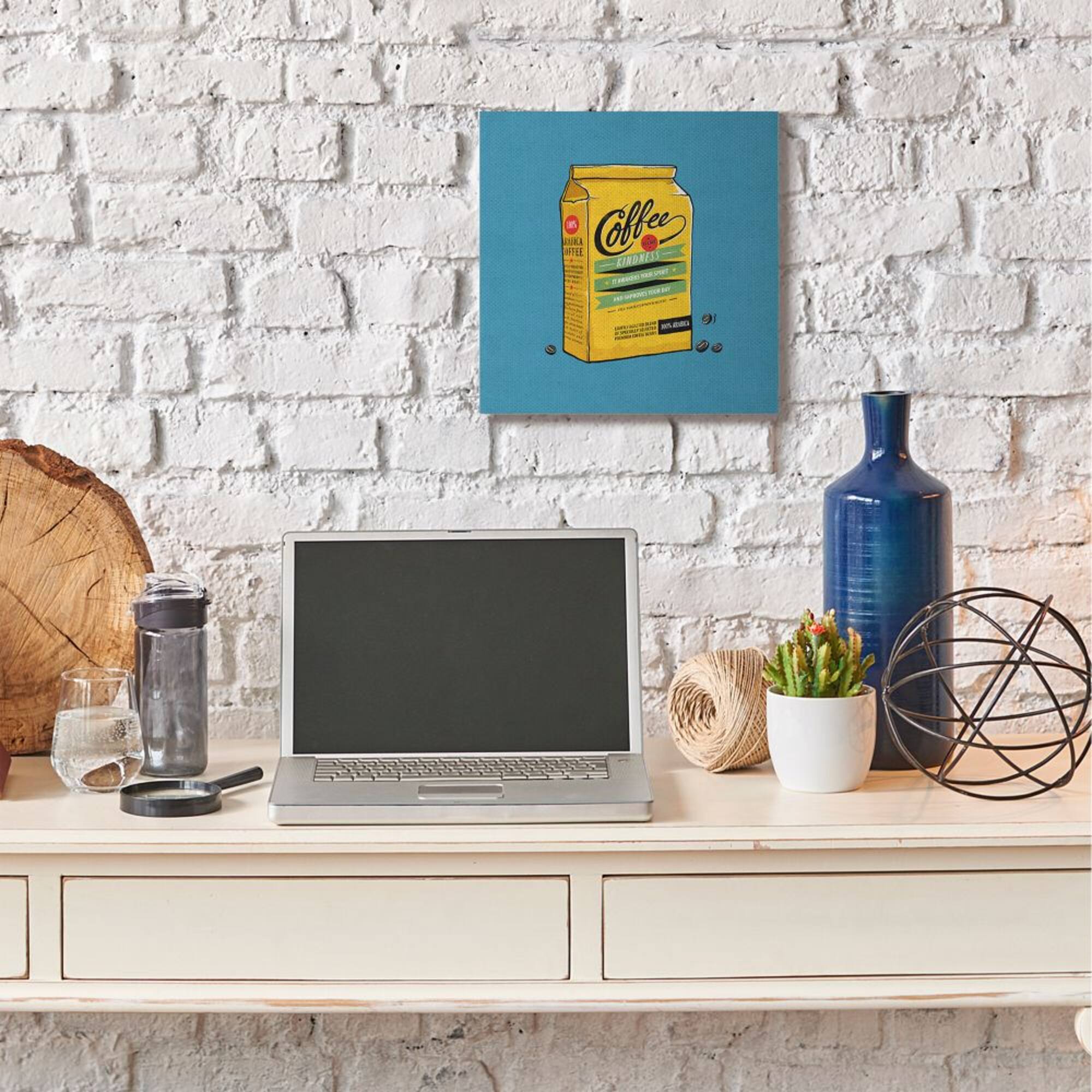 Stupell Industries Coffee Wisdom Canvas Wall Art